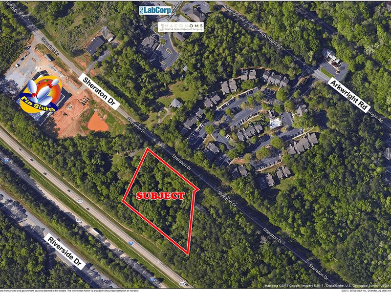 3.37 Ac in Fast Growing Area, Macon : Macon : Bibb County : Georgia