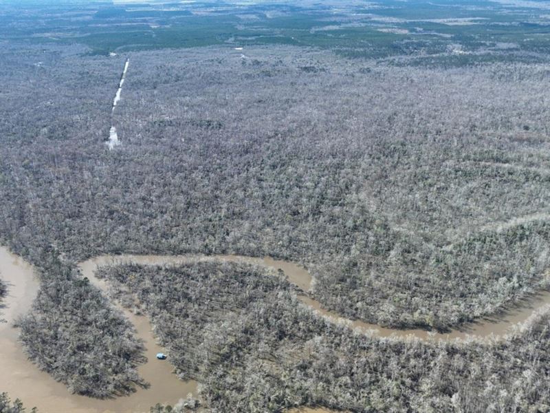 Old Barnes Creek Cutoff, Jefferson : Kinder : Jefferson Davis Parish : Louisiana