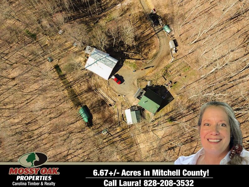 6.67 Acre Self-Sufficient Homest : Bakersville : Mitchell County : North Carolina