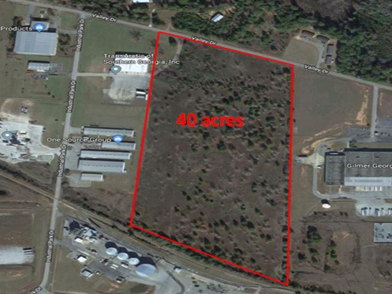 40 Acre Commercial Lot Available : Perry : Houston County : Georgia