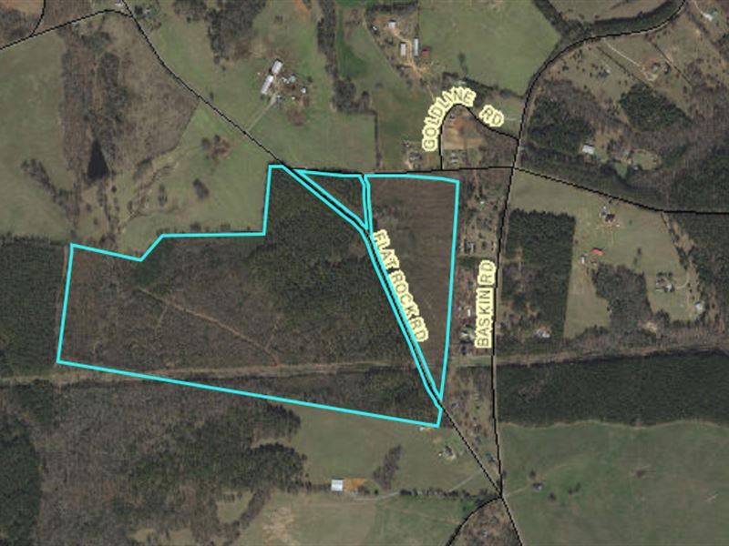 Flat Rock Road : Iva : Anderson County : South Carolina