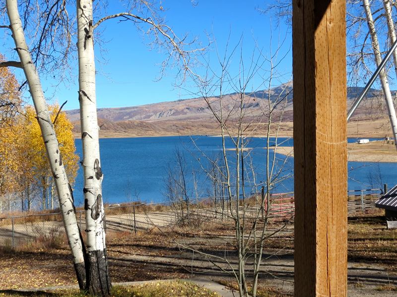 Groundhog Reservoir Aspen Cabin : Dolores : Dolores County : Colorado