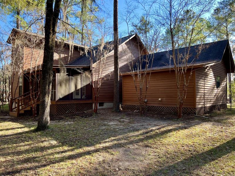 House, Acreage, & Hunting : Ocilla : Irwin County : Georgia