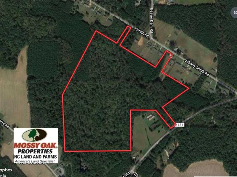 Under Contract, 62.5 Acres of Hun : Middlesex : Nash County : North Carolina