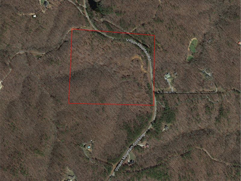 Vinson Mountain Road : Rockmart : Polk County : Georgia