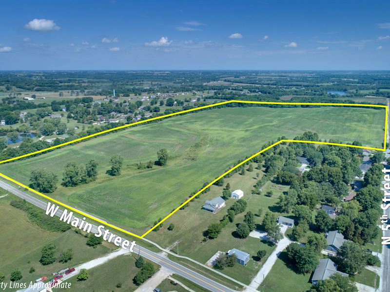 Land Auction 68 Acres 54 Tillable : Cleveland : Cass County : Missouri