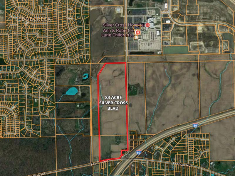 Silver Cross 83 Acres : New Lenox : Will County : Illinois