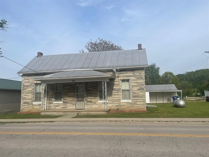 River Town Cottage : Chamois : Osage County : Missouri