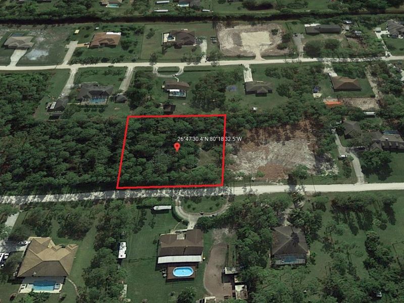 1.15 Acres in Loxahatchee, FL : Loxahatchee : Palm Beach County : Florida