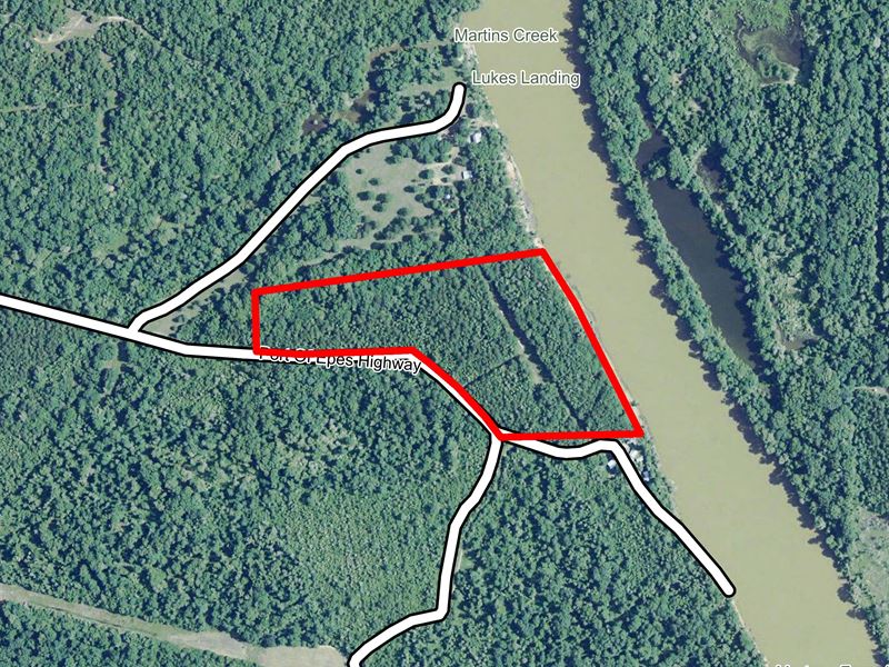 Tombigbee River Property Land for Sale in Epes, Sumter County