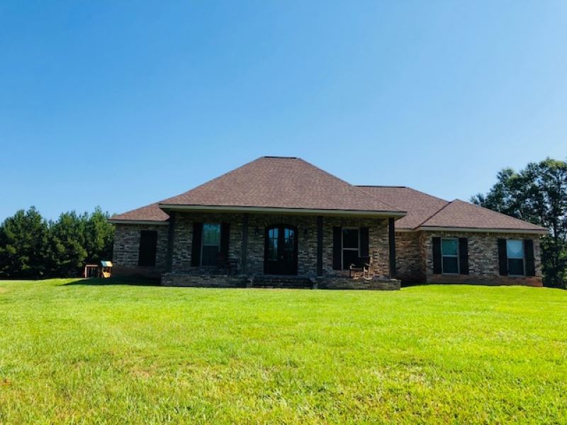 Home And 18 Acres / Tylertown / MS Land for Sale in Tylertown