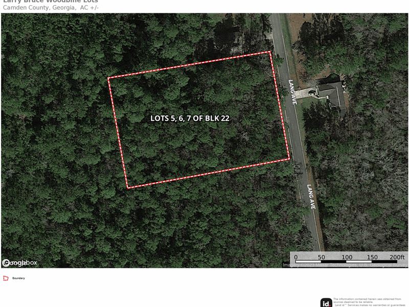 Woodbine Sfr Lots 5,6,7 Blk 22 : Woodbine : Camden County : Georgia