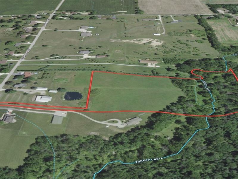 Private 10 Acre Parcel in Madison : Anderson : Madison County : Indiana