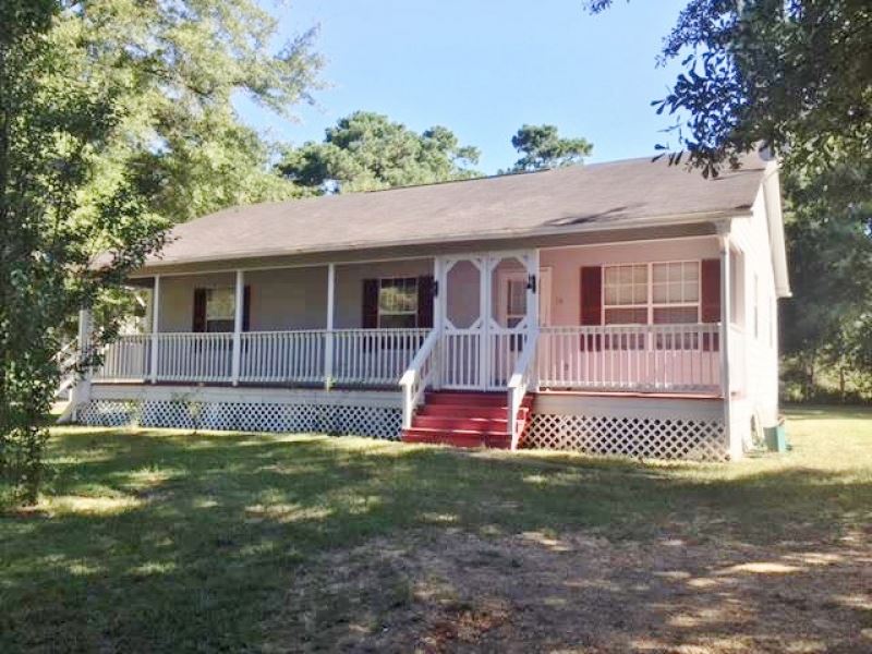 Home Near Tylertown, MS For Sale On Land for Sale in Tylertown