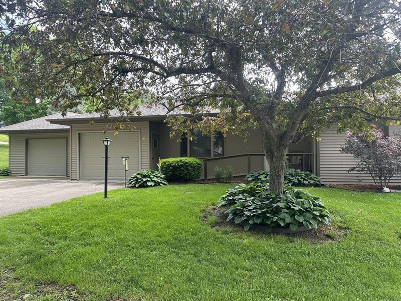 2 BR / 1 BA Duplex Unit for Sale : Keosauqua : Van Buren County : Iowa