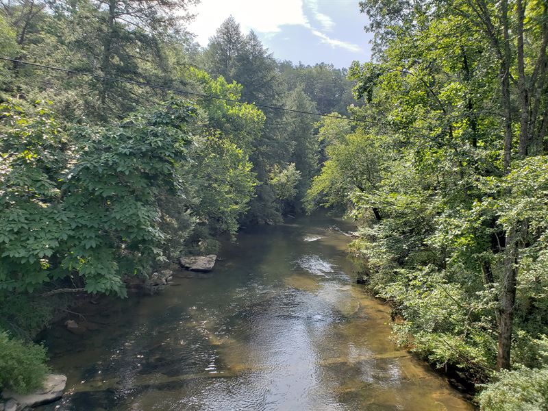 Deep Water On The Caney Fork River : Crossville : Cumberland County : Tennessee