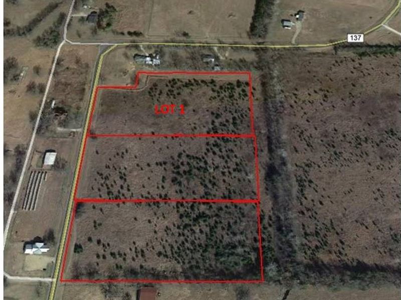 Land for Your Dream Home : Paris : Lamar County : Texas