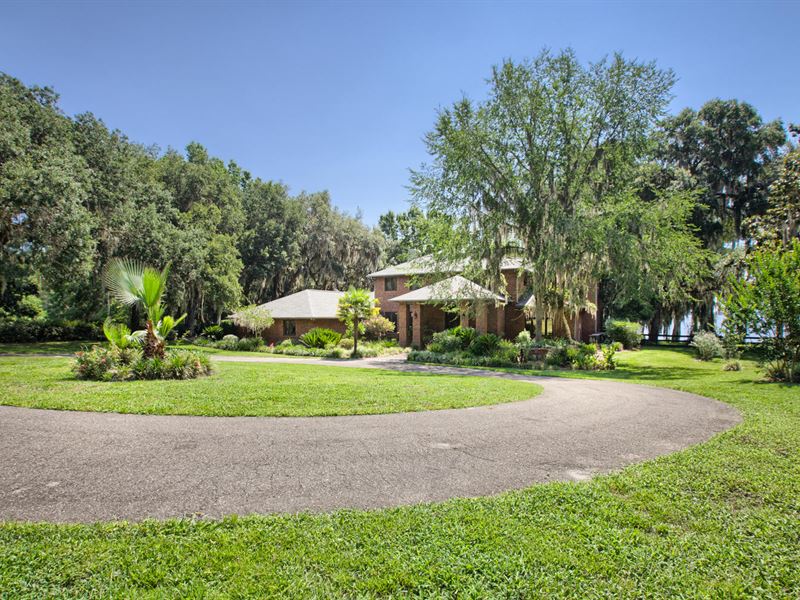 Lake Santa Fe Country Estate Wh-243 : Earleton : Alachua County : Florida