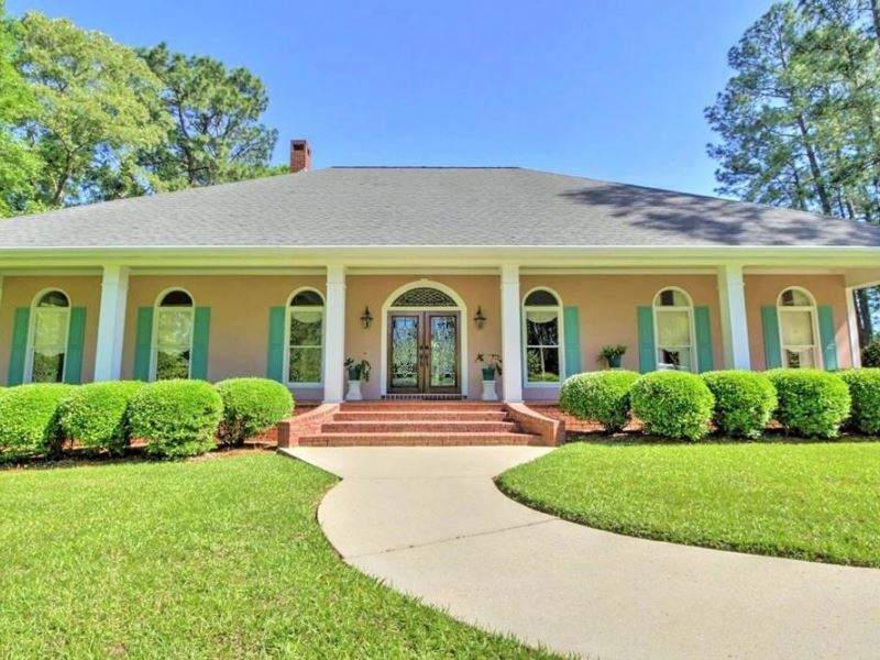 County Estate for Sale Lamar County : Purvis : Lamar County : Mississippi