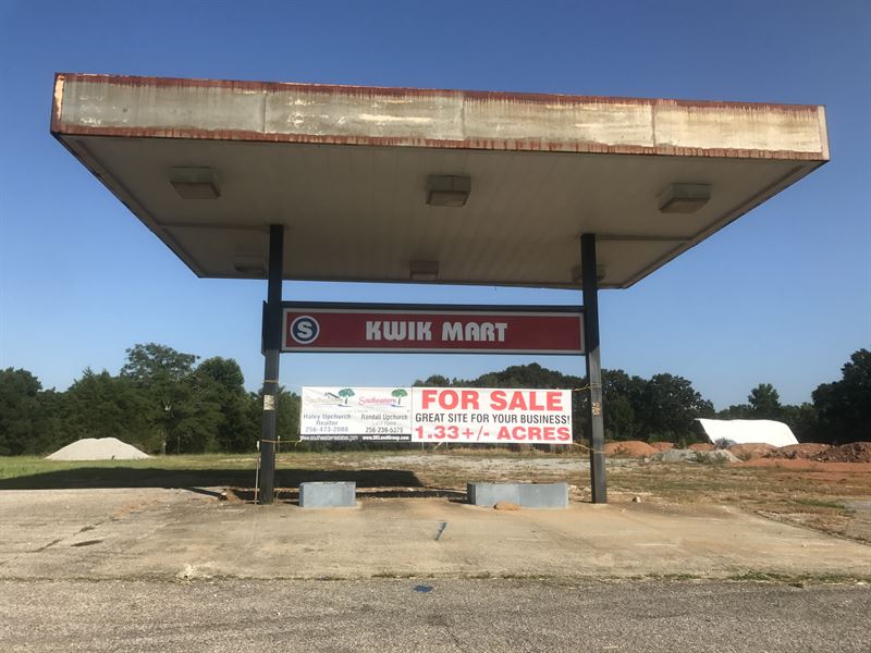 Commercial Property On Highway 9 : Lineville : Clay County : Alabama