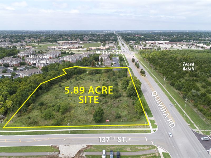 Prime Development Land Auction : Overland Park : Johnson County : Kansas