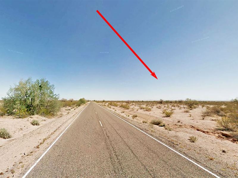 1 Flat Open Acre Of Land : Casa Grande : Pinal County : Arizona