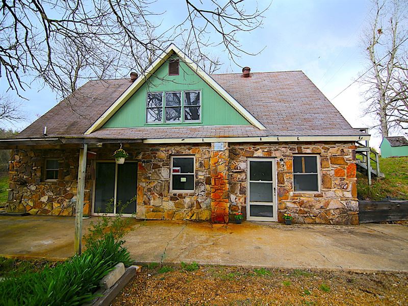 Home Acreage Creek Fulton County : Mammoth Spring : Fulton County : Arkansas