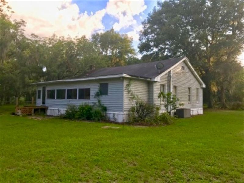 Country Home 5+ Acres, Alachua Land for Sale in Alachua, Alachua