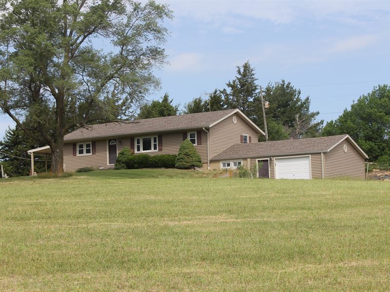 Maysville MO Home & Acreage, Price Land for Sale in Maysville, Dekalb