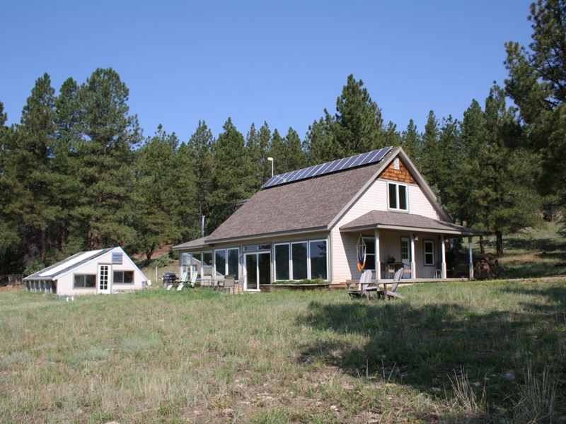 Off Grid Solar Home Great Location : Cebolla : Rio Arriba County : New Mexico