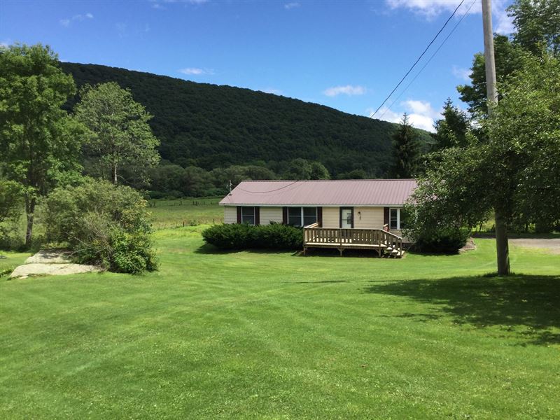 Gorgeous Mountain View Home 2.75 : Deposit : Broome County : New York