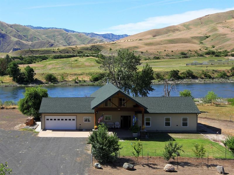 Salmon River Riverfront Homes Land for Sale in White Bird, Idaho
