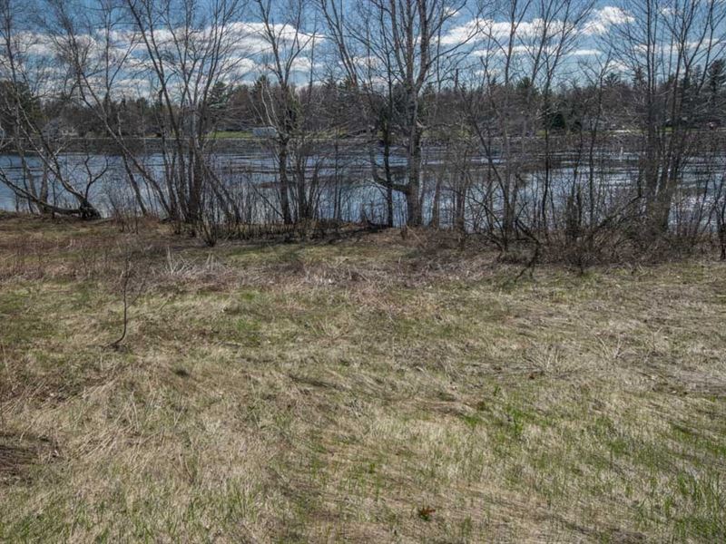 Maine Riverfront Lot in Howland : Howland : Penobscot County : Maine