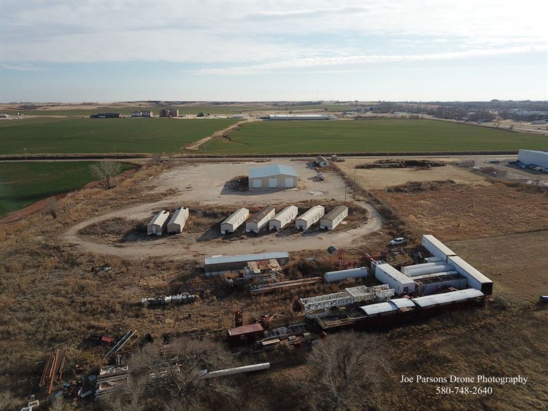 Former Trucking Yard in Alva, OK : Alva : Woods County : Oklahoma