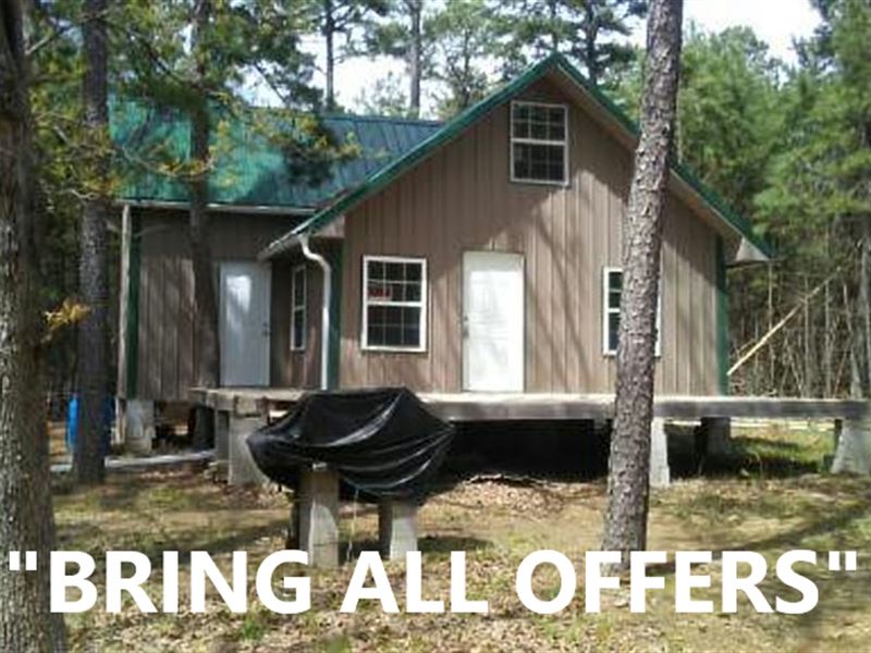 Mountain Cabin Property Pushmataha : Moyers : Pushmataha County : Oklahoma