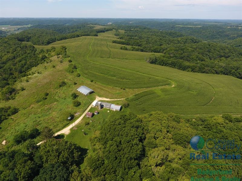 Scenic Farmette Hunting Camp : Richland Center : Richland County : Wisconsin
