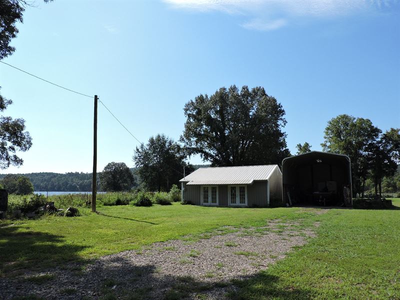 Lake Hinkle Frontage Property Land for Sale in Waldron, Scott County