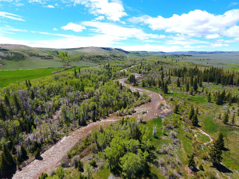 Ranch On The Blacks Fork River : Robertson : Uinta County : Wyoming