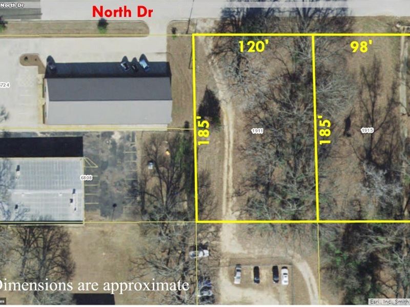 Great Commercial Land Lots Growing : Tyler : Smith County : Texas