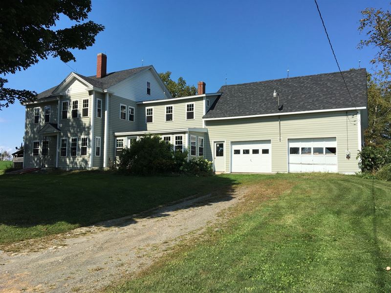 New England Farmhouse, Ripley : Ripley : Somerset County : Maine