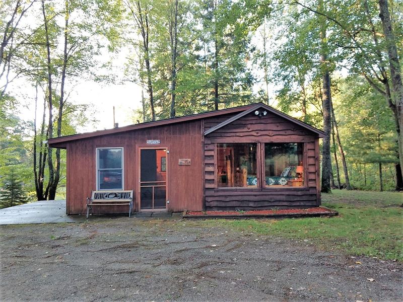 Cabin On.50 Acre Atlanta MI : Atlanta : Montmorency County : Michigan