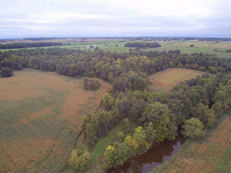74+ Acres Premier Land Manitowoc : Reedsville : Manitowoc County : Wisconsin