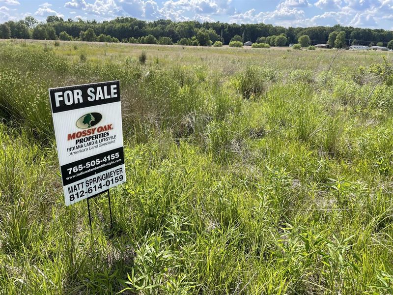 Land for Sale 4.55 Acres in Dearbor : Sunman : Dearborn County : Indiana
