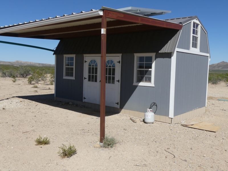 20 Acres With Off Grid Cabin Land for Sale in Alpine, Brewster County