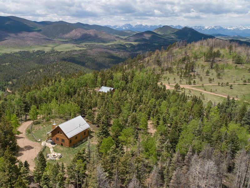 Co Ranch Adjoining Forest : Wetmore : Custer County : Colorado