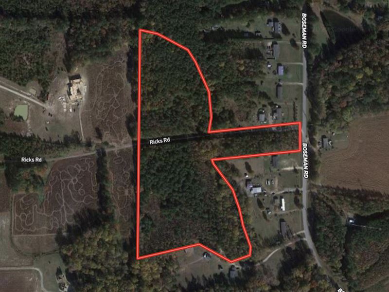 16.60 Acres of Re : Rocky Mount : Nash County : North Carolina