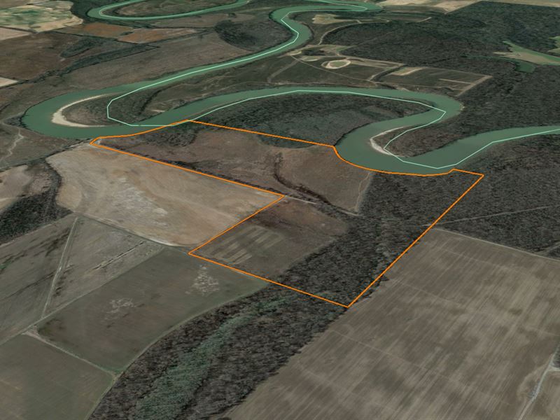 Black River Bend Land for Sale in Swifton, Jackson County, Arkansas