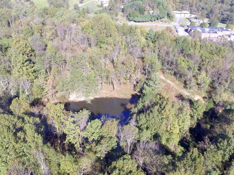 8 Acres With Pond Land for Sale in Roanoke, Roanoke County, Virginia