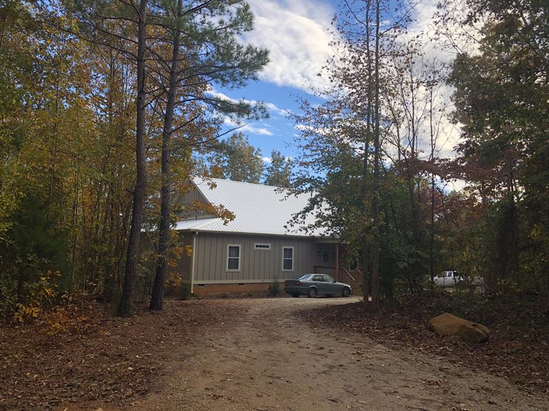 Home With Wooded Acreage Land for Sale in Honea Path, Anderson County