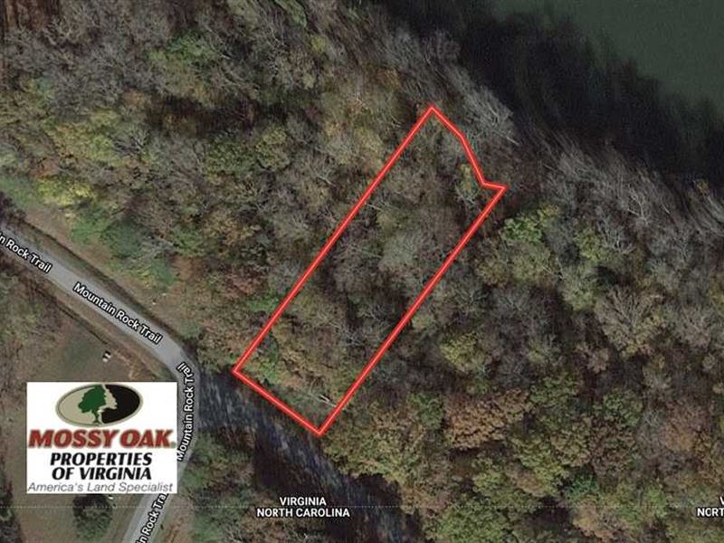 1 Acre Lake Front Lot for Sale : Boydton : Mecklenburg County : Virginia